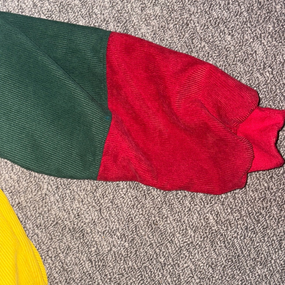 Corduroy Rasta Coloured Jacket - Picture 4 of 5